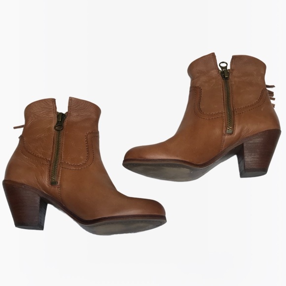 Sam Edelman Fringe Leather Women’s Ankle Boots - 8 M - Picture 5 of 17